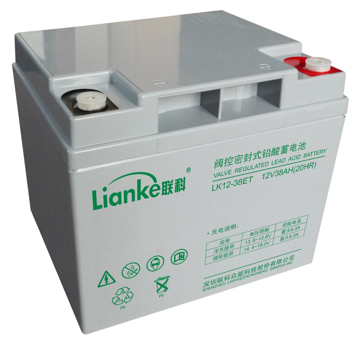 聯科UPS蓄電池LK12-38ET   12V38AH