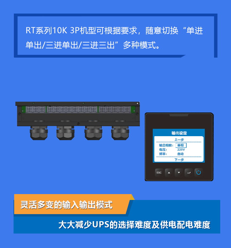 以一抵三，臺達RT系列UPS電源詮釋“靈活多變”的定義(圖4)